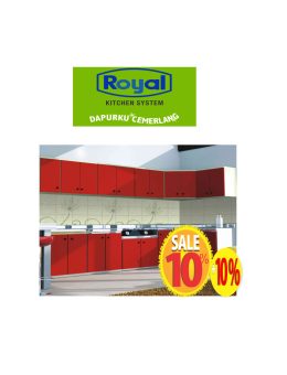 Royal Kitchen Set tersedia di depo zahra bangunan banda aceh