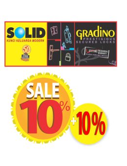 solid & gradino tersedia di zahra bangunan banda aceh