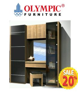 olympic lemari WDR 0111192 tersedia di depo zahra bangunan