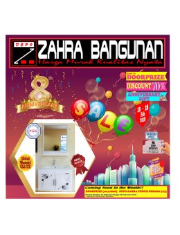 Global Wastafel GLB 372 tersedia di Depo Zahra Bangunan